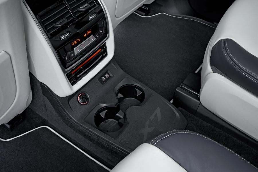 Детали интерьера BMW X7 xDrive40i (G07) 2017 года  (WW) (фото 87 из 101)